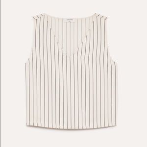 Aritzia Babaton Murphy striped blouse